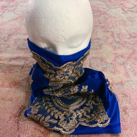 Custom Multi Purpose Wear “King Georges” Embroidered Face/Neck Mask/Head Scarf main image 4